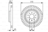 0 986 479 C29 BOSCH Тормозной диск