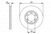 0 986 479 R16 BOSCH Тормозной диск