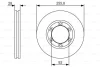 0 986 479 R37 BOSCH Тормозной диск