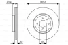 0 986 479 S01 BOSCH Тормозной диск