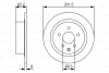 0 986 479 S71 BOSCH Тормозной диск