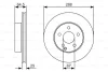 0 986 479 S83 BOSCH Тормозной диск