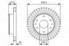 0 986 479 U07 BOSCH Тормозной диск