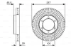 0 986 479 U90 BOSCH Тормозной диск