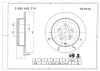 0 986 AB5 274 BOSCH Тормозной диск