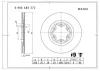 0 986 AB5 372 BOSCH Тормозной диск