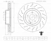 0 986 AB6 142 BOSCH Тормозной диск