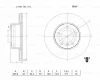 0 986 AB6 574 BOSCH Тормозной диск