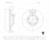 0 986 AB9 559 BOSCH Тормозной диск