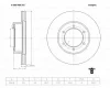 0 986 AB9 565 BOSCH Тормозной диск