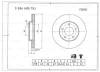 0 986 AB9 781 BOSCH Тормозной диск