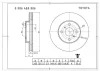 0 986 AB9 806 BOSCH Тормозной диск