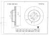 0 986 AB9 821 BOSCH Тормозной диск