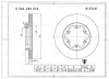 0 986 AB9 870 BOSCH Тормозной диск