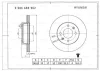 0 986 AB9 962 BOSCH Тормозной диск