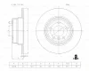 0 986 T15 054 BOSCH Тормозной диск