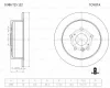 0 986 T15 122 BOSCH Тормозной диск