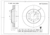 F 005 X14 059 BOSCH Тормозной диск