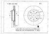 F 005 X14 061 BOSCH Тормозной диск