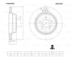 F 026 A09 380 BOSCH Тормозной диск