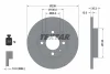 92010600 TEXTAR Тормозной диск