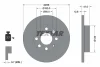 92020900 TEXTAR Тормозной диск
