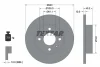 92051800 TEXTAR Тормозной диск