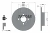 92061103 TEXTAR Тормозной диск
