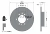 92063400 TEXTAR Тормозной диск