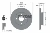 92076500 TEXTAR Тормозной диск