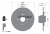 92081200 TEXTAR Тормозной диск
