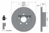 92081800 TEXTAR Тормозной диск