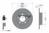 92082500 TEXTAR Тормозной диск