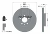 92083100 TEXTAR Тормозной диск