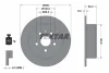 92090700 TEXTAR Тормозной диск