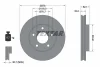 92091500 TEXTAR Тормозной диск