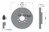 92091900 TEXTAR Тормозной диск