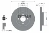 92100900 TEXTAR Тормозной диск