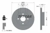 92103600 TEXTAR Тормозной диск