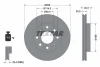 92103900 TEXTAR Тормозной диск