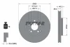 92106005 TEXTAR Тормозной диск