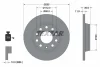 92106303 TEXTAR Тормозной диск