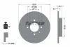 92111700 TEXTAR Тормозной диск