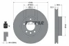 92121600 TEXTAR Тормозной диск