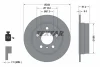 92132100 TEXTAR Тормозной диск