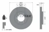 92138400 TEXTAR Тормозной диск
