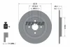 92161900 TEXTAR Тормозной диск