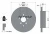 92162800 TEXTAR Тормозной диск