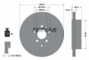 92162803 TEXTAR Тормозной диск