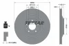 92177005 TEXTAR Тормозной диск
